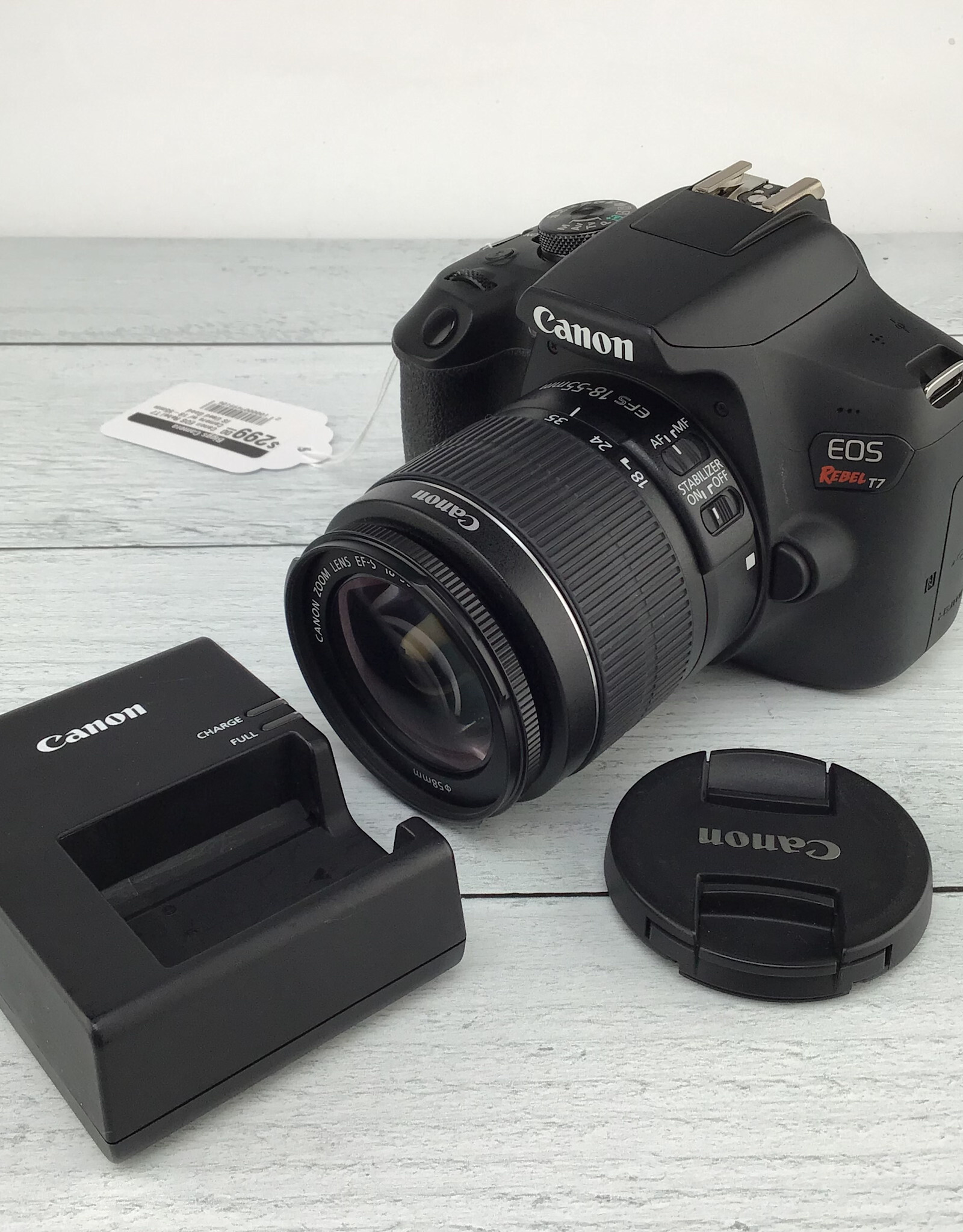 CANON Canon EOS Rebel T7 Camera w/ 18-55mm IS Used Good
