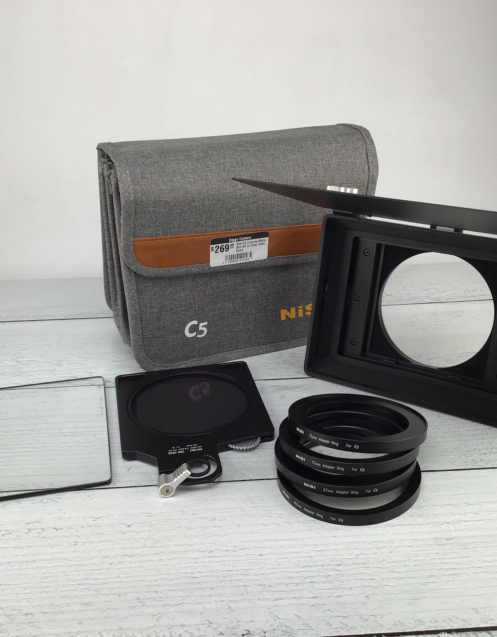 Nisi Nisi C5 Cinema Matte Box Kit in Case Used Good