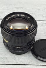 CANON Canon FD 50mm f1.2 Lens Used Good