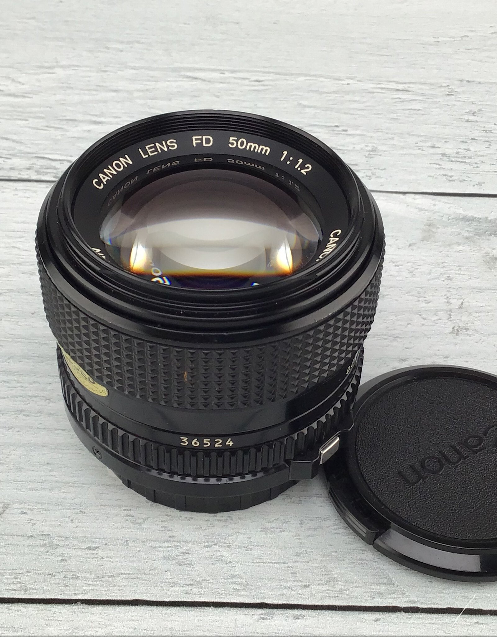 CANON Canon FD 50mm f1.2 Lens Used Good
