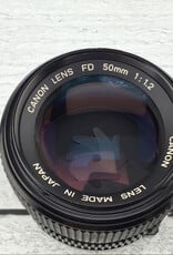 CANON Canon FD 50mm f1.2 Lens Used Good