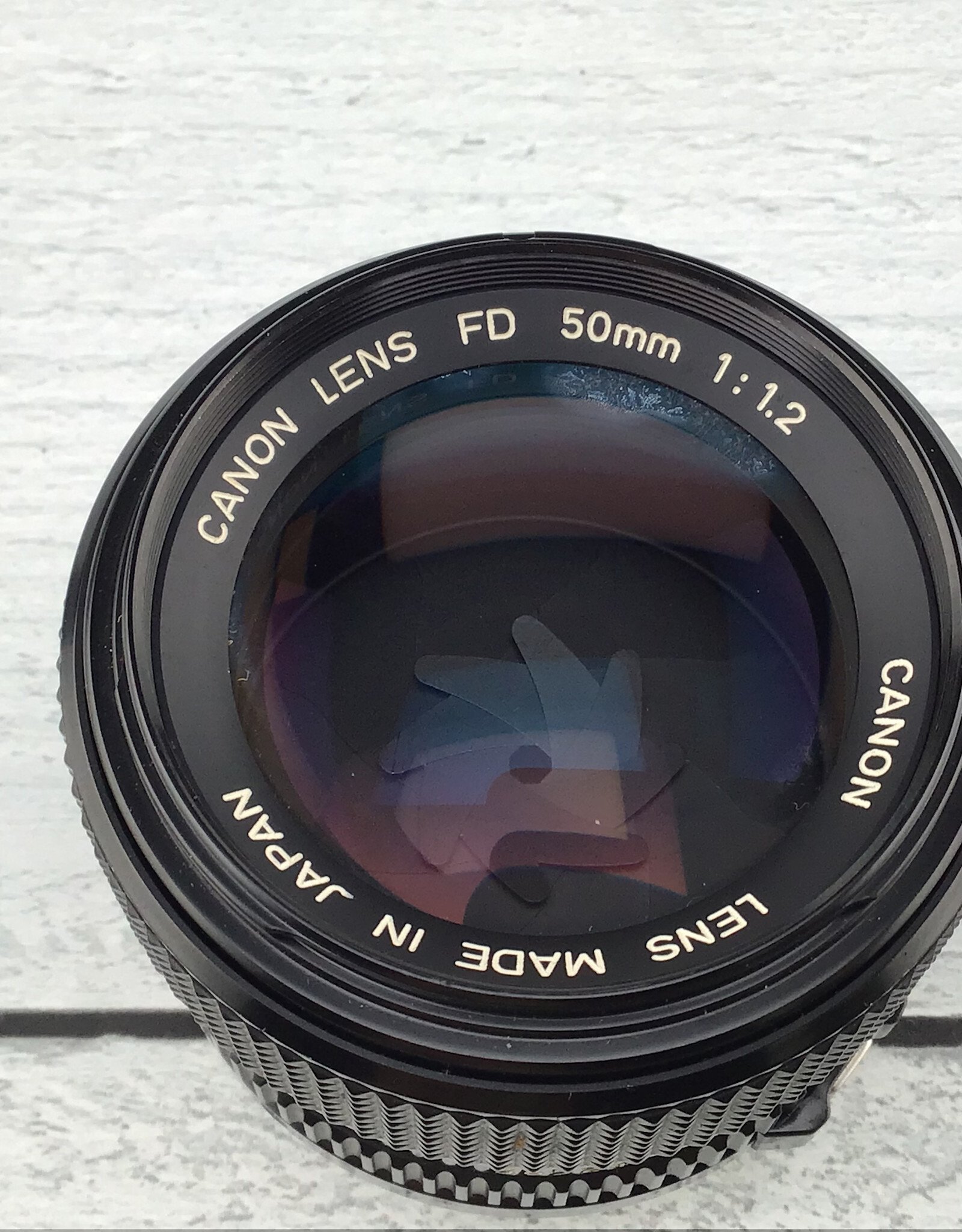 CANON Canon FD 50mm f1.2 Lens Used Good