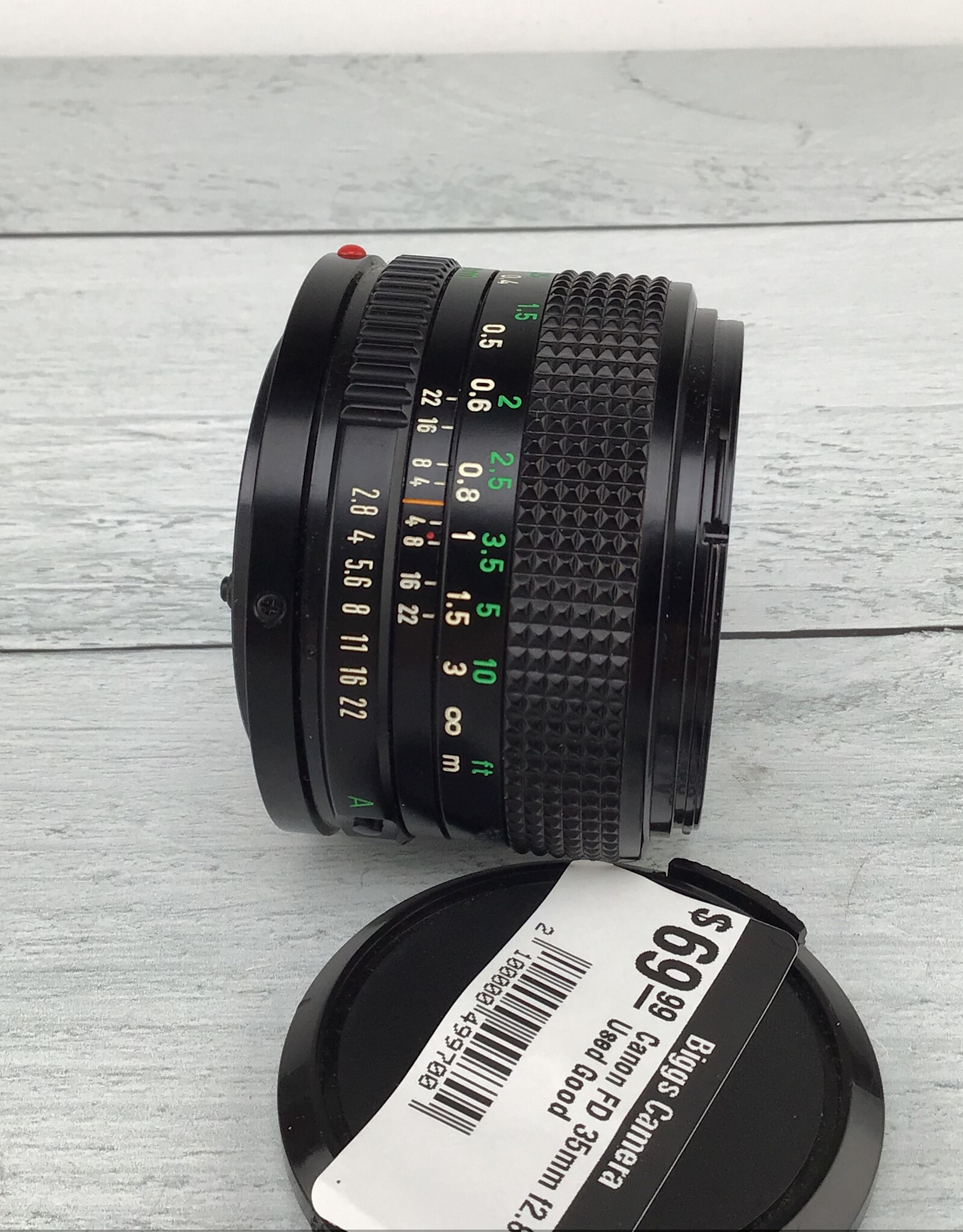 CANON Canon FD 35mm f2.8 Lens Used Good
