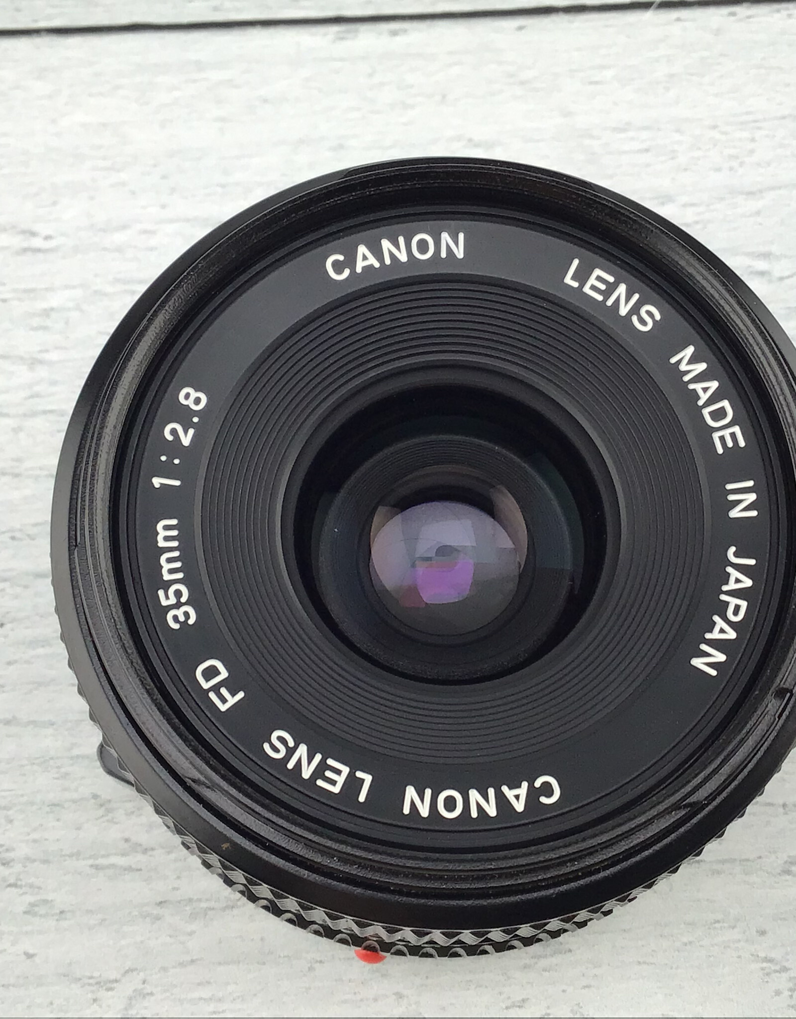CANON Canon FD 35mm f2.8 Lens Used Good