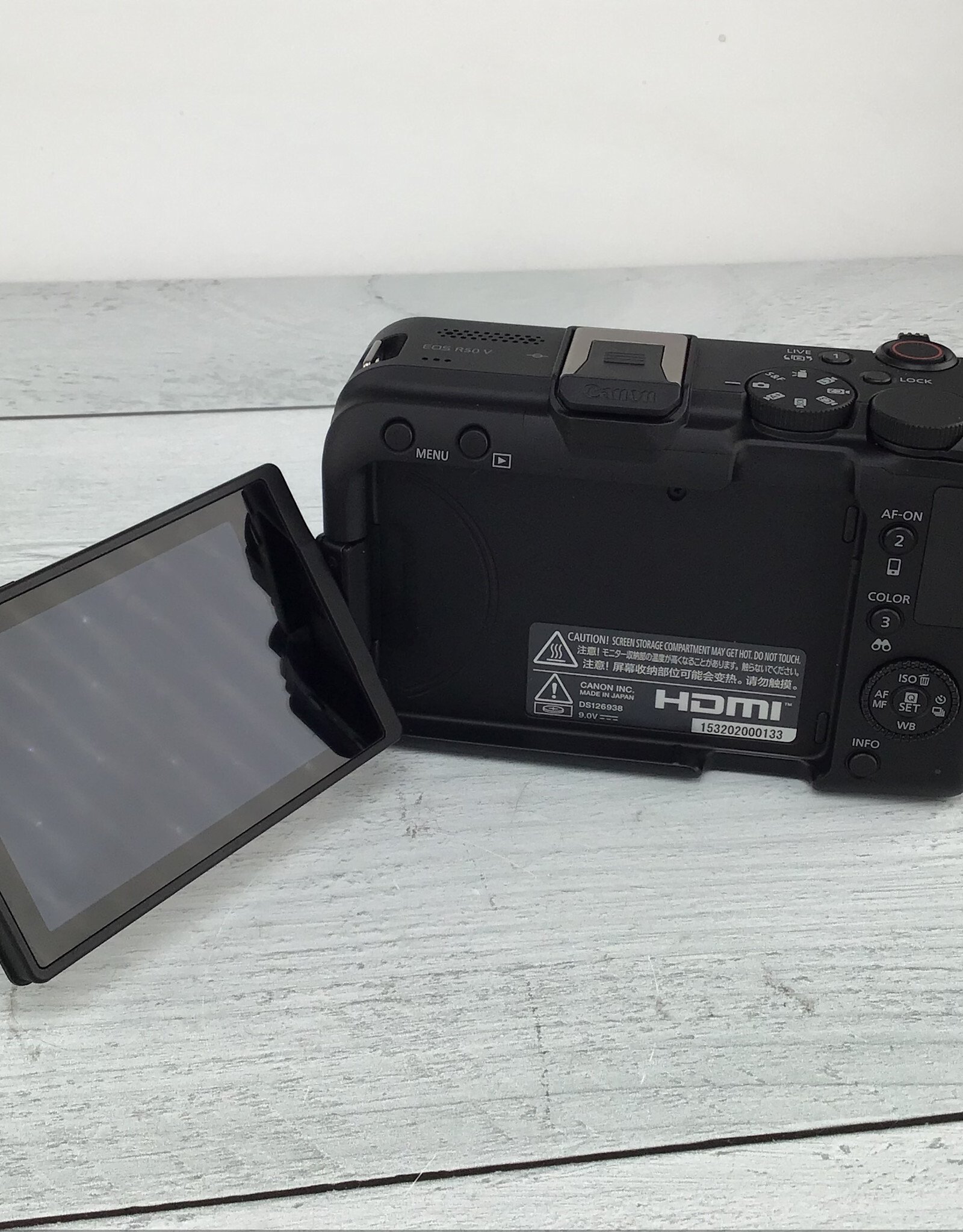 CANON Canon EOS R50 V Camera Used Good