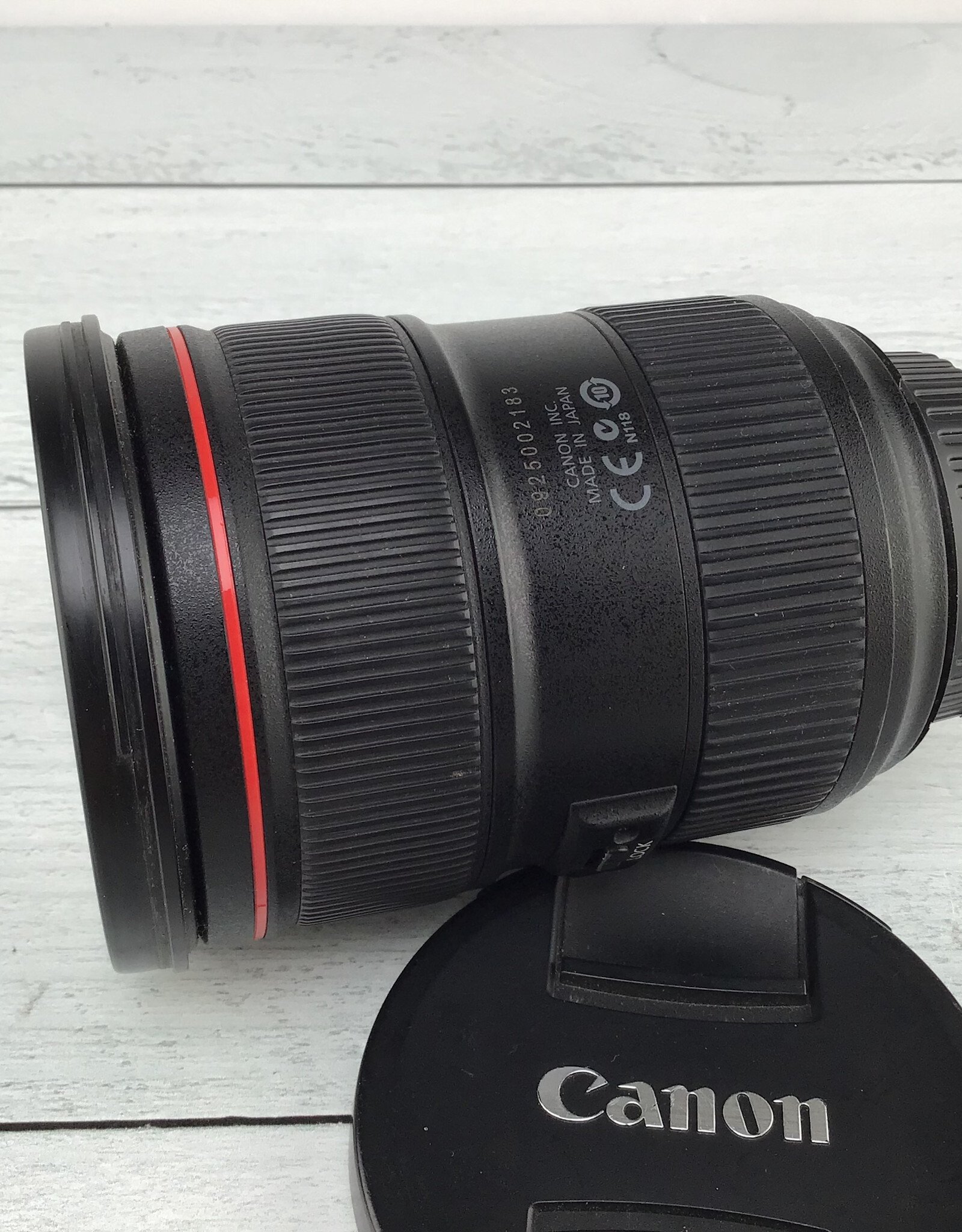 CANON Canon EF 24-70mm f2.8 L II USM Lens No hood Used Good