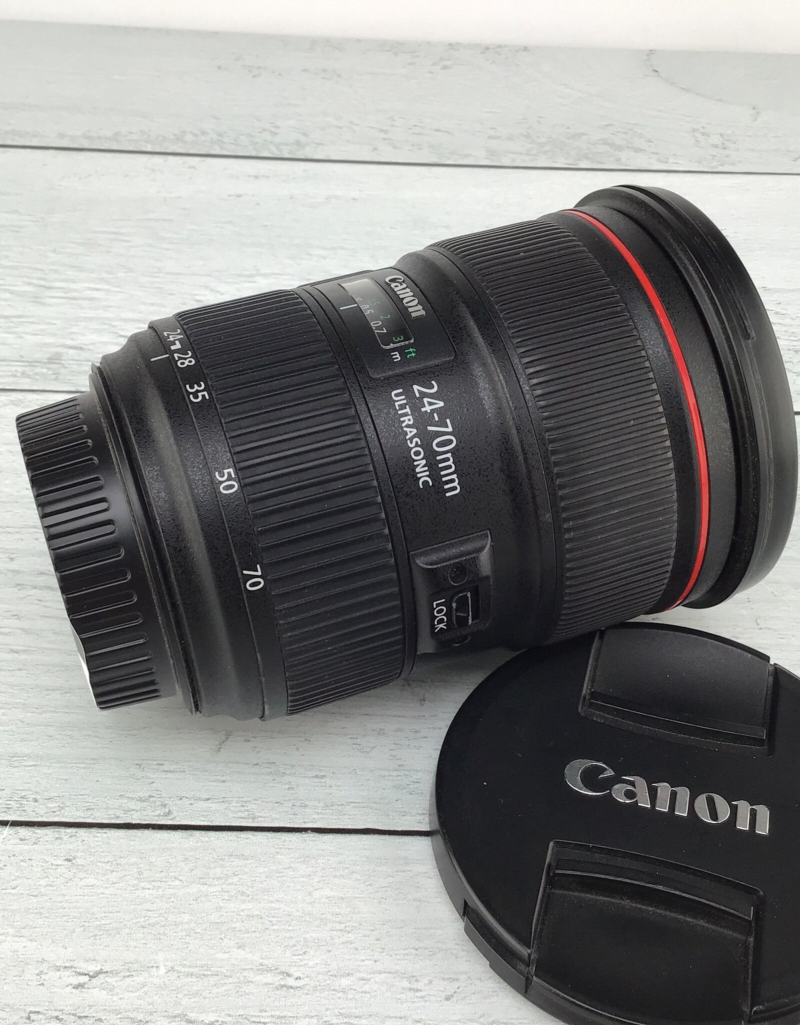 CANON Canon EF 24-70mm f2.8 L II USM Lens No hood Used Good