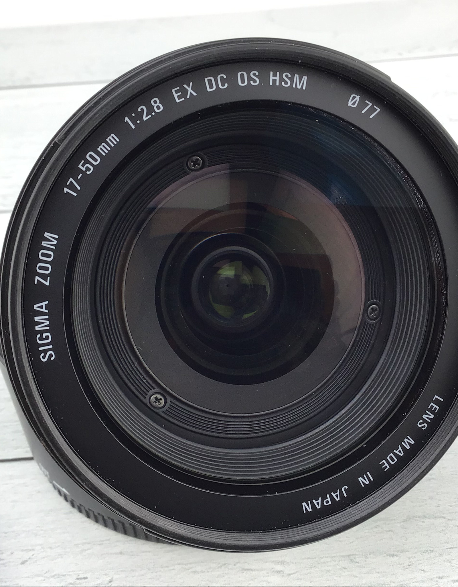 SIGMA Sigma 17-50mm f2.8 EX HSM Lens for Nikon F Used Good