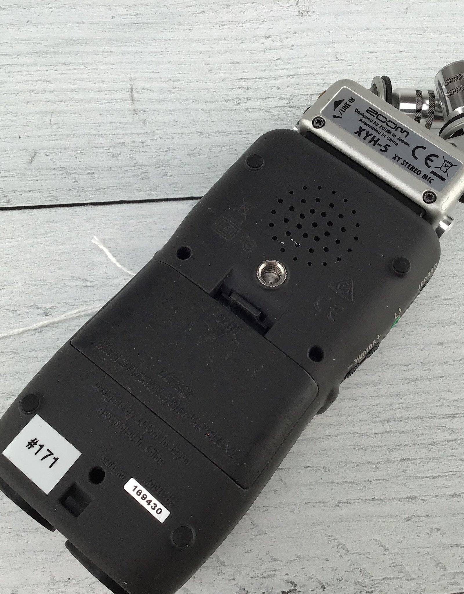 Zoom H5 Handy Recorder w/XYH-5 Stereo Mic used Fair