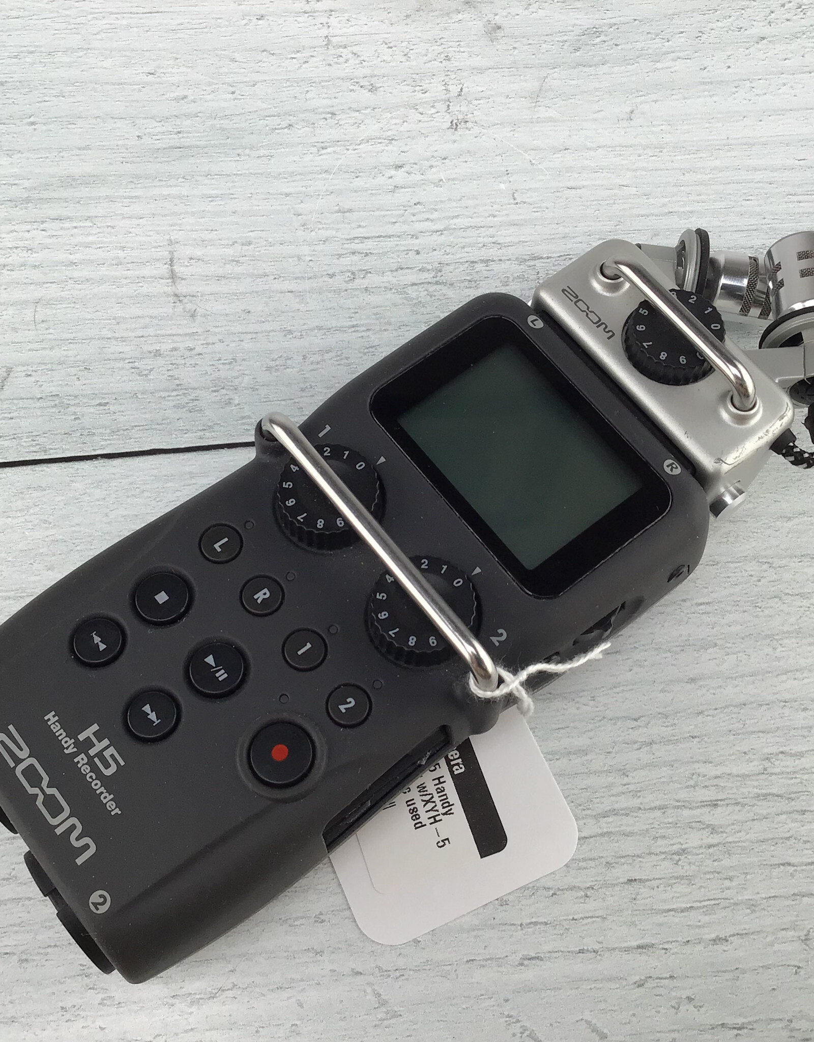 Zoom H5 Handy Recorder w/XYH-5 Stereo Mic used Fair