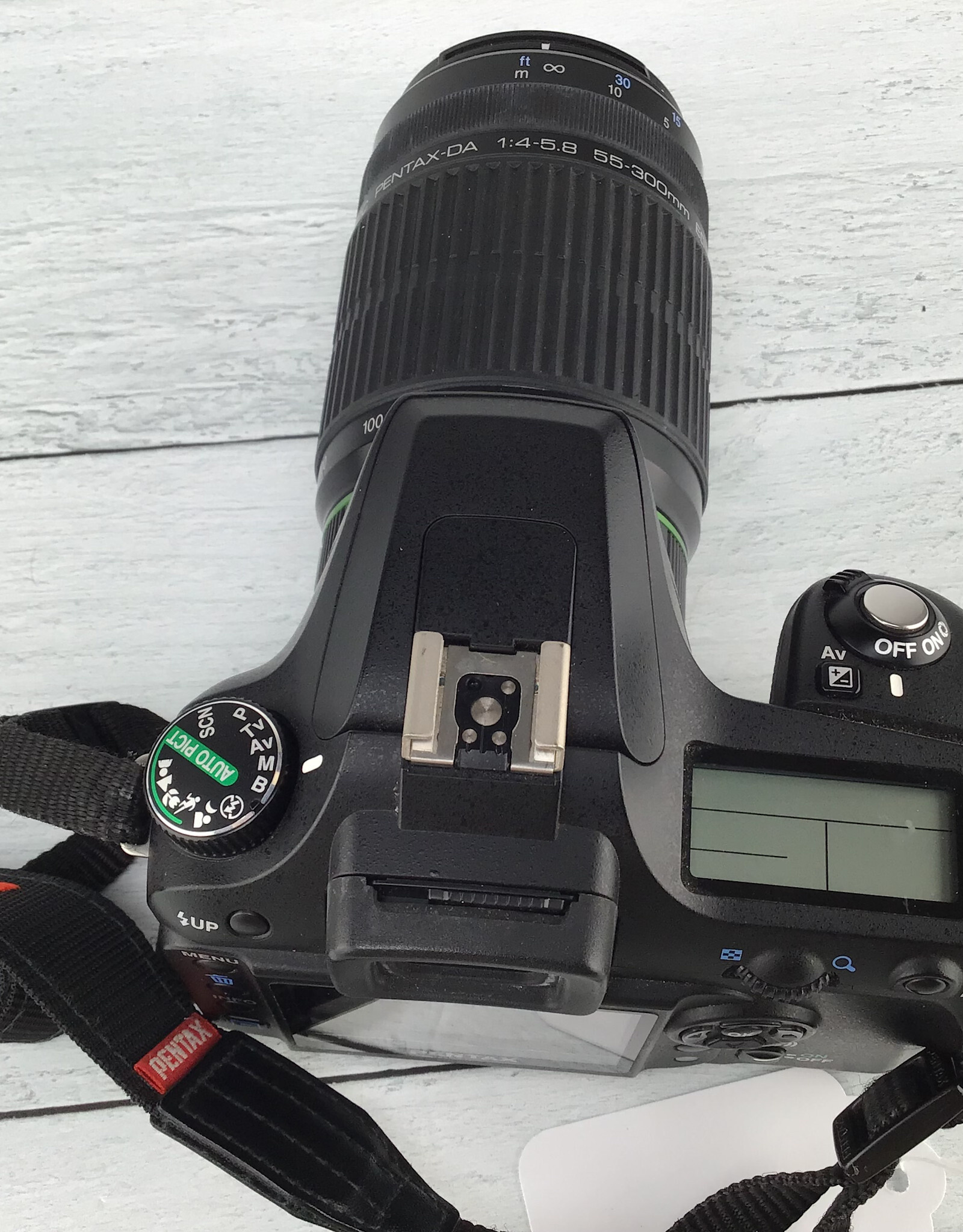 Pentax Pentax K100D Camera w/ 55-300mm Lens Used Good