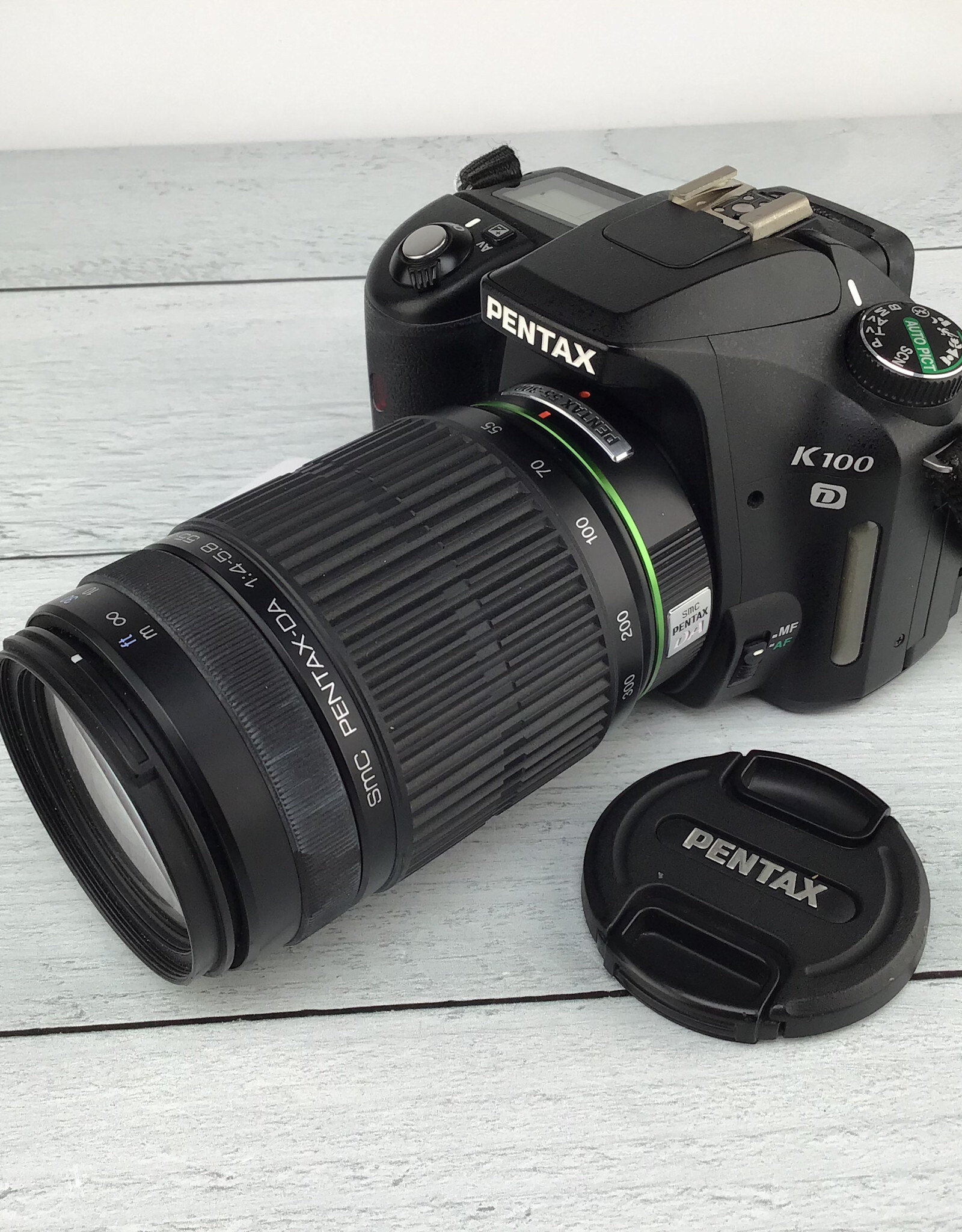 Pentax Pentax K100D Camera w/ 55-300mm Lens Used Good
