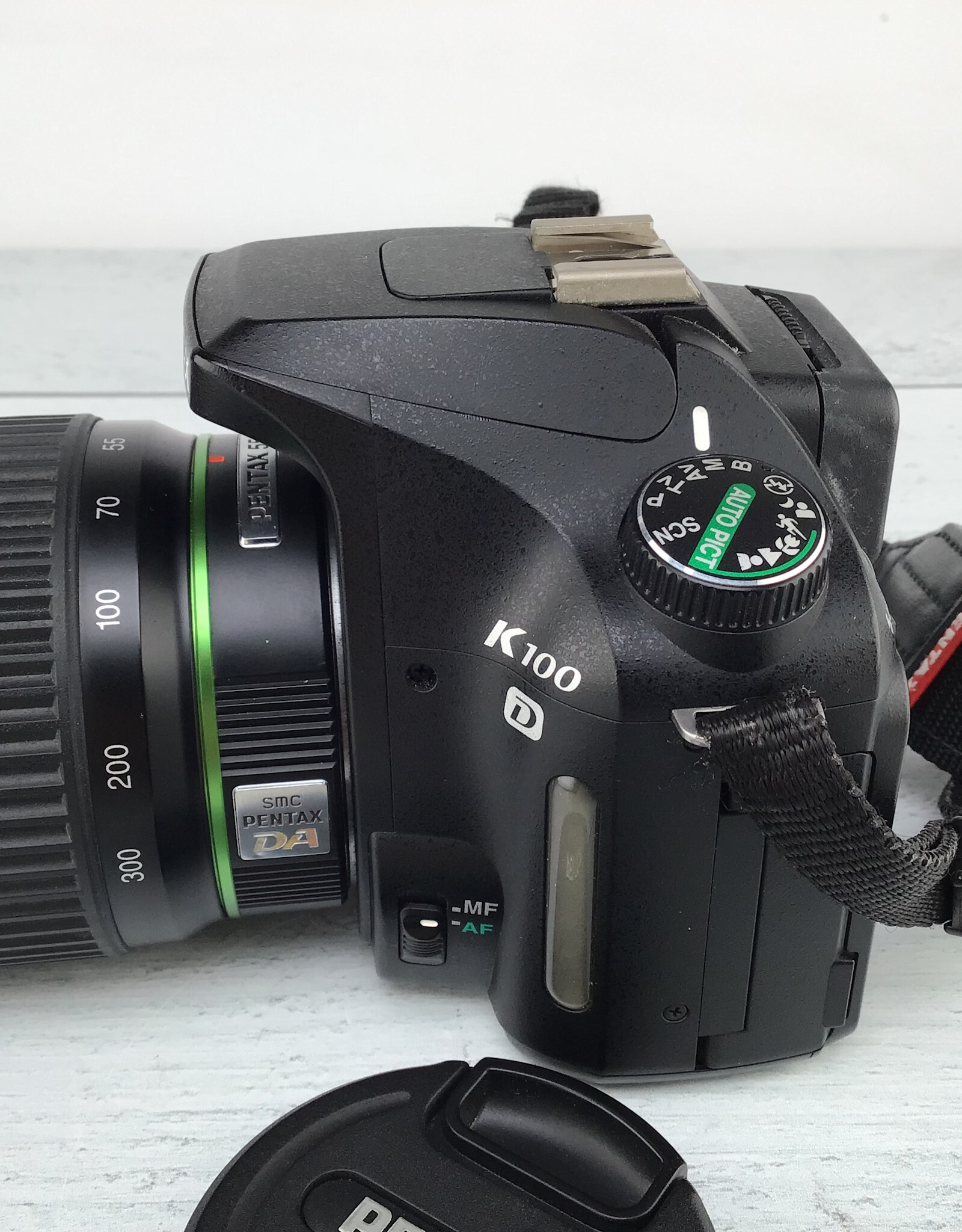 Pentax Pentax K100D Camera w/ 55-300mm Lens Used Good