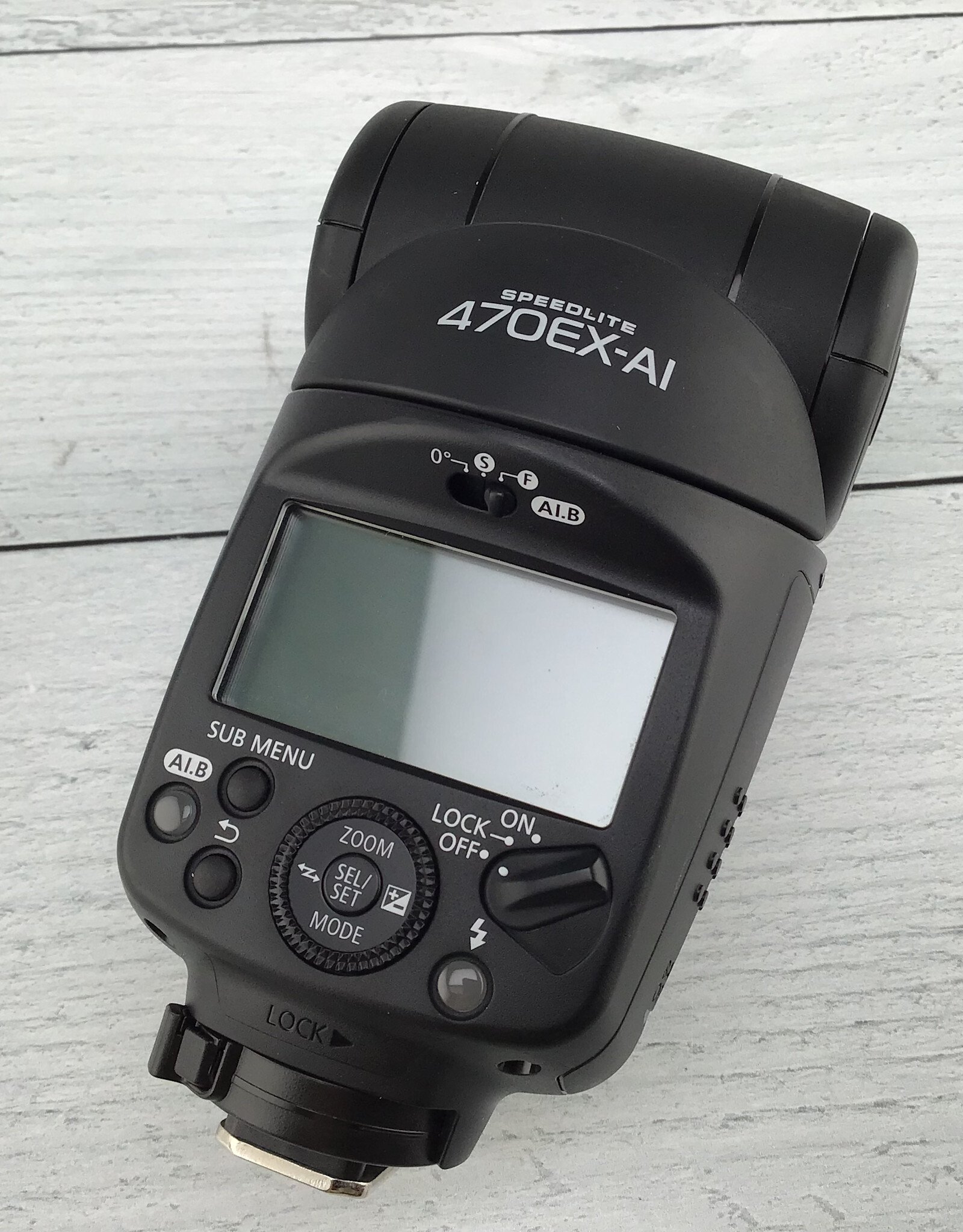 CANON Canon 470 EX-AI Speedlite flash w/diffuser Used Good