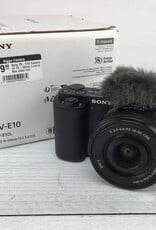 SONY Sony ZV-E10 Camera w/ 16-50mm Lens in Box Used Fair