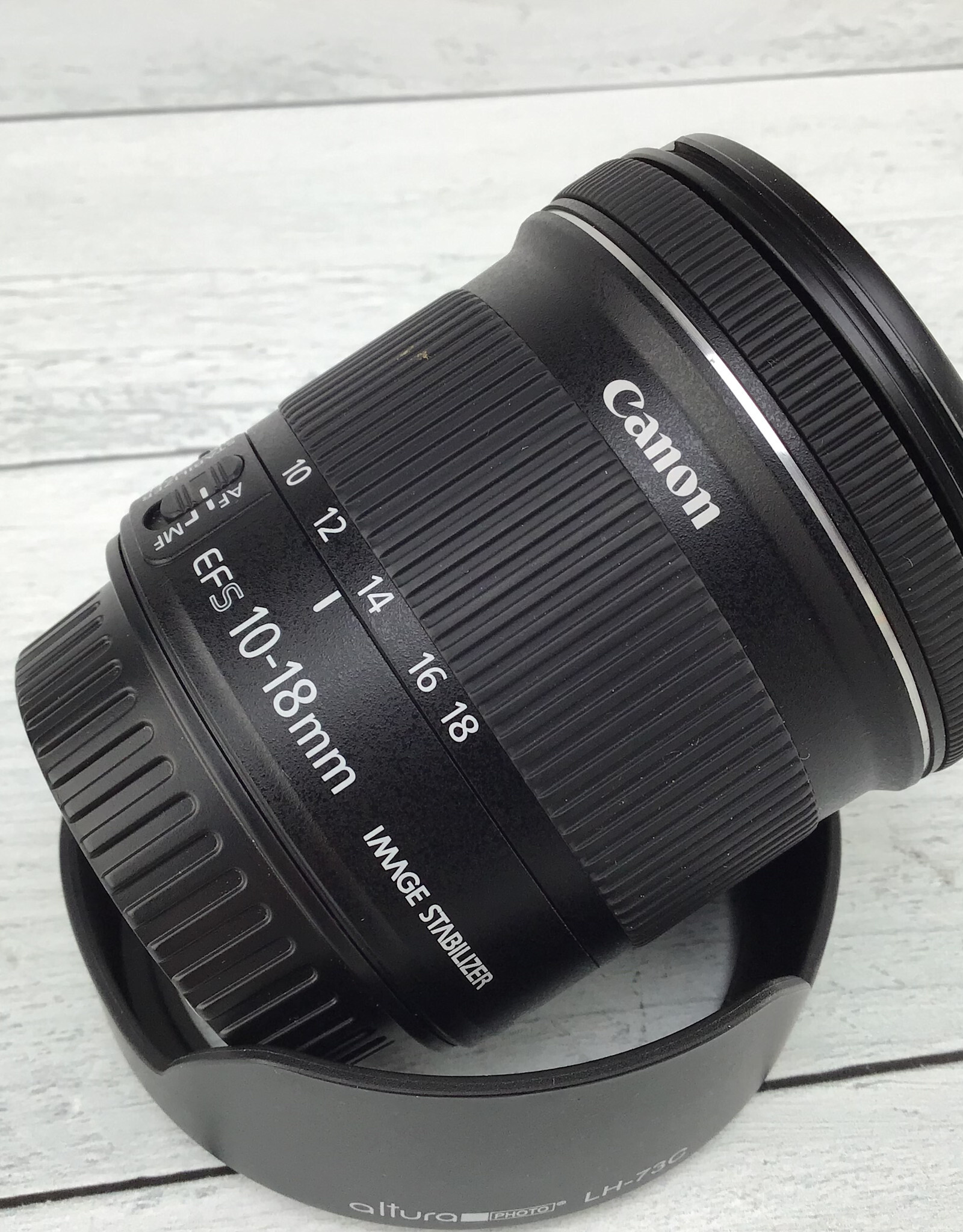 CANON Canon EF-S 10-18mm f4.5-5.6 IS STM Lens Used Good