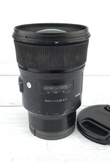 SIGMA Sigma Art 24mm f1.4 DG Lens for Sony E Used BGN