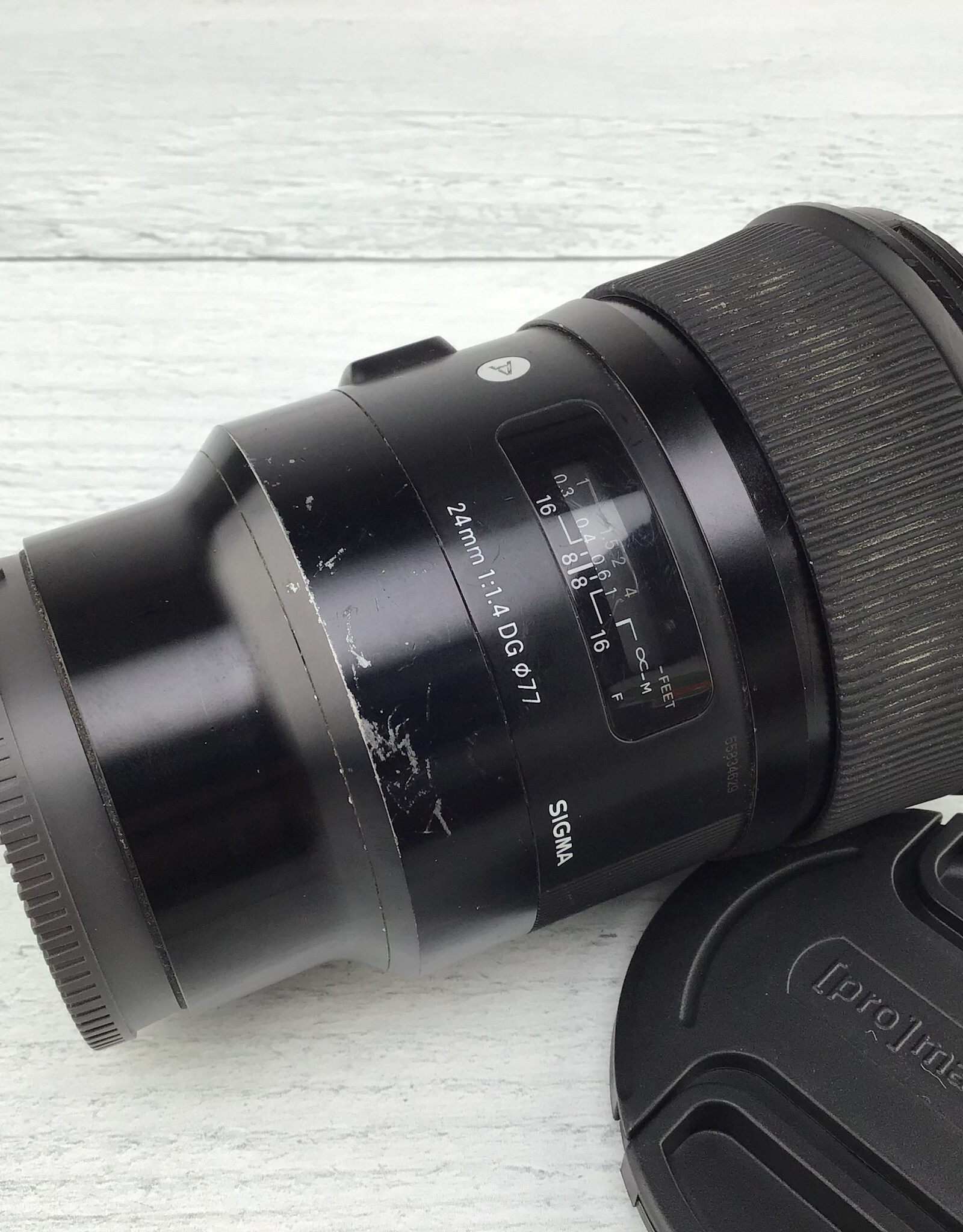 SIGMA Sigma Art 24mm f1.4 DG Lens for Sony E Used BGN
