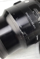SIGMA Sigma Art 24mm f1.4 DG Lens for Sony E Used BGN