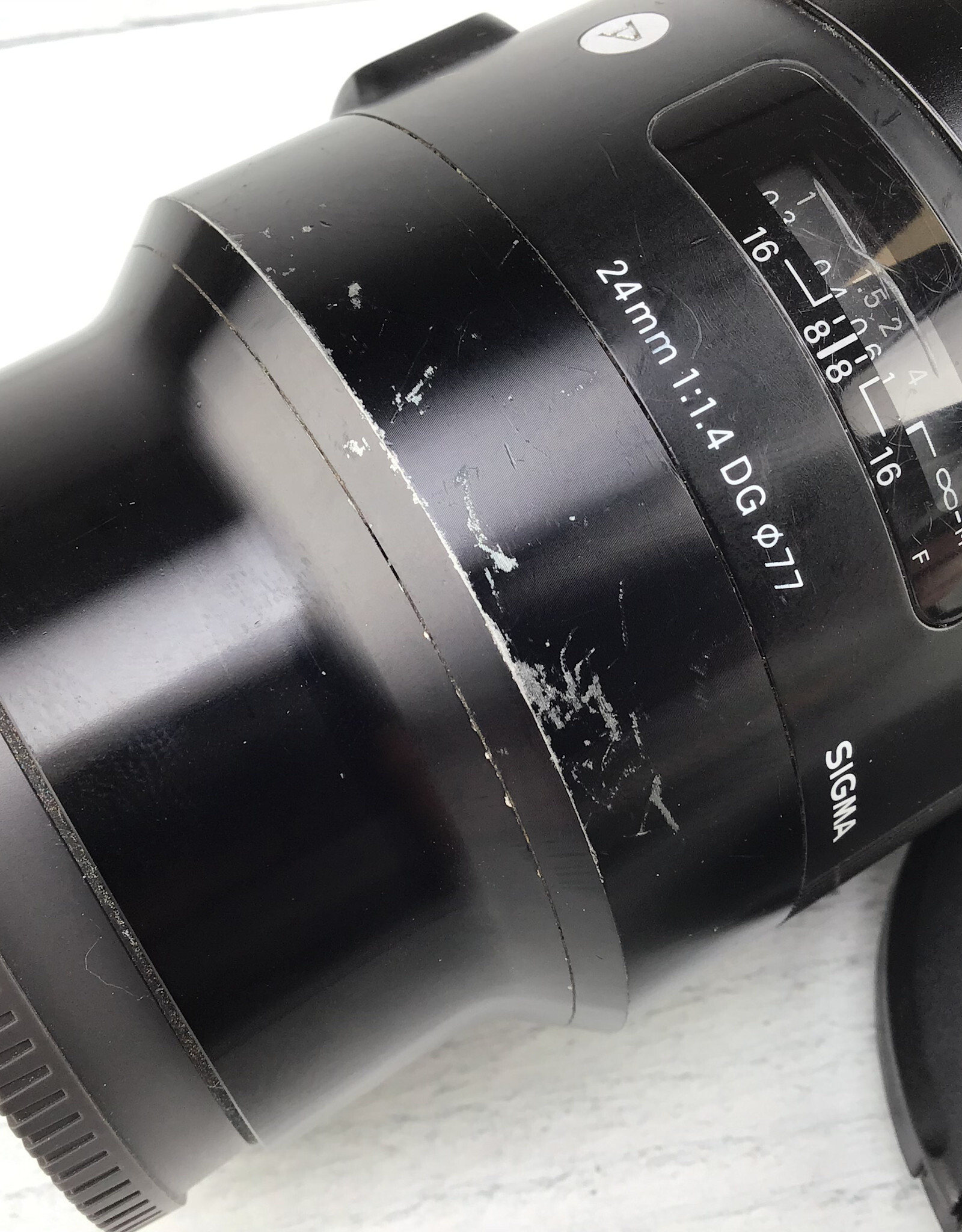 SIGMA Sigma Art 24mm f1.4 DG Lens for Sony E Used BGN
