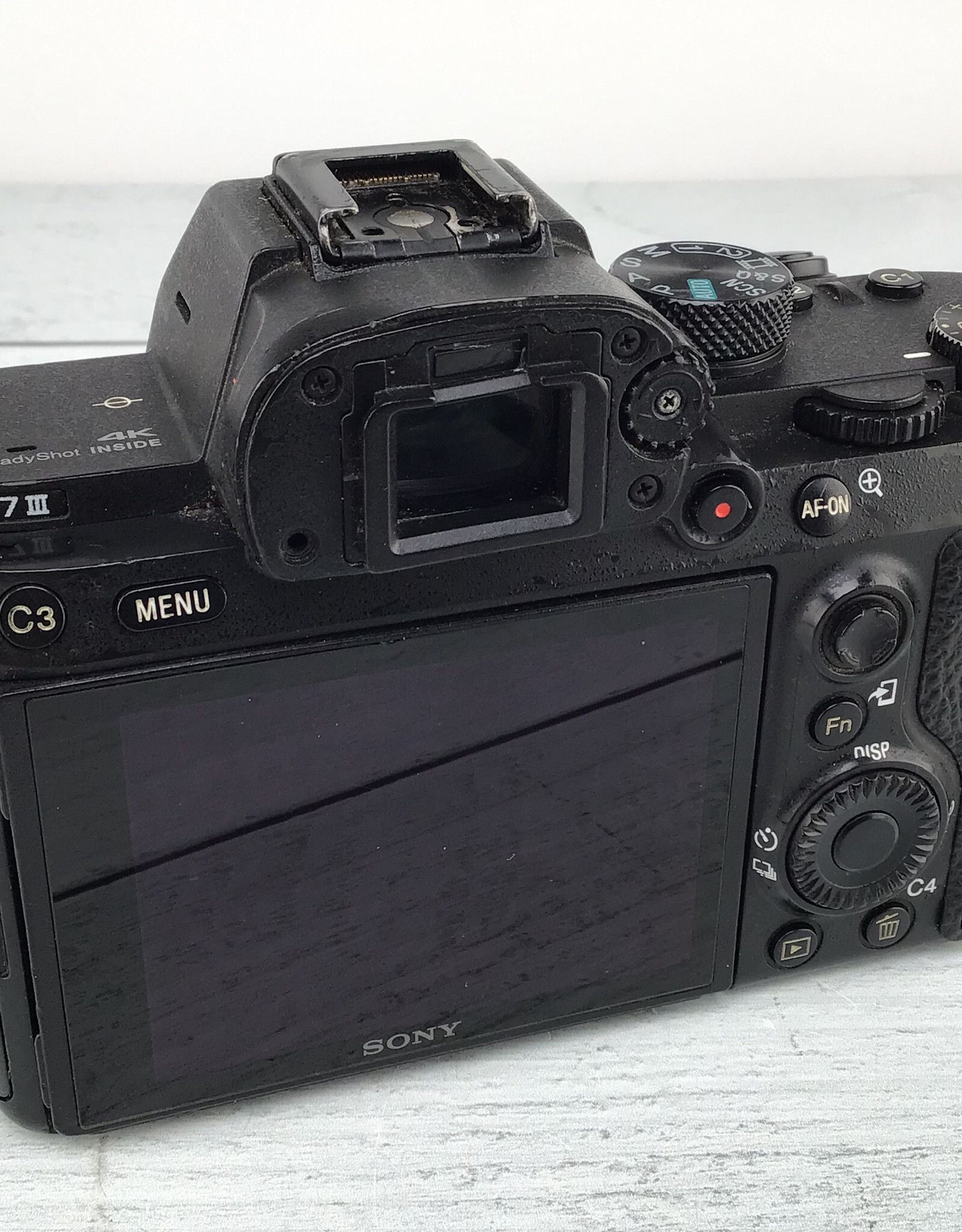 SONY Sony A7 III Camera Body Shutter Count 198392 Used BGN