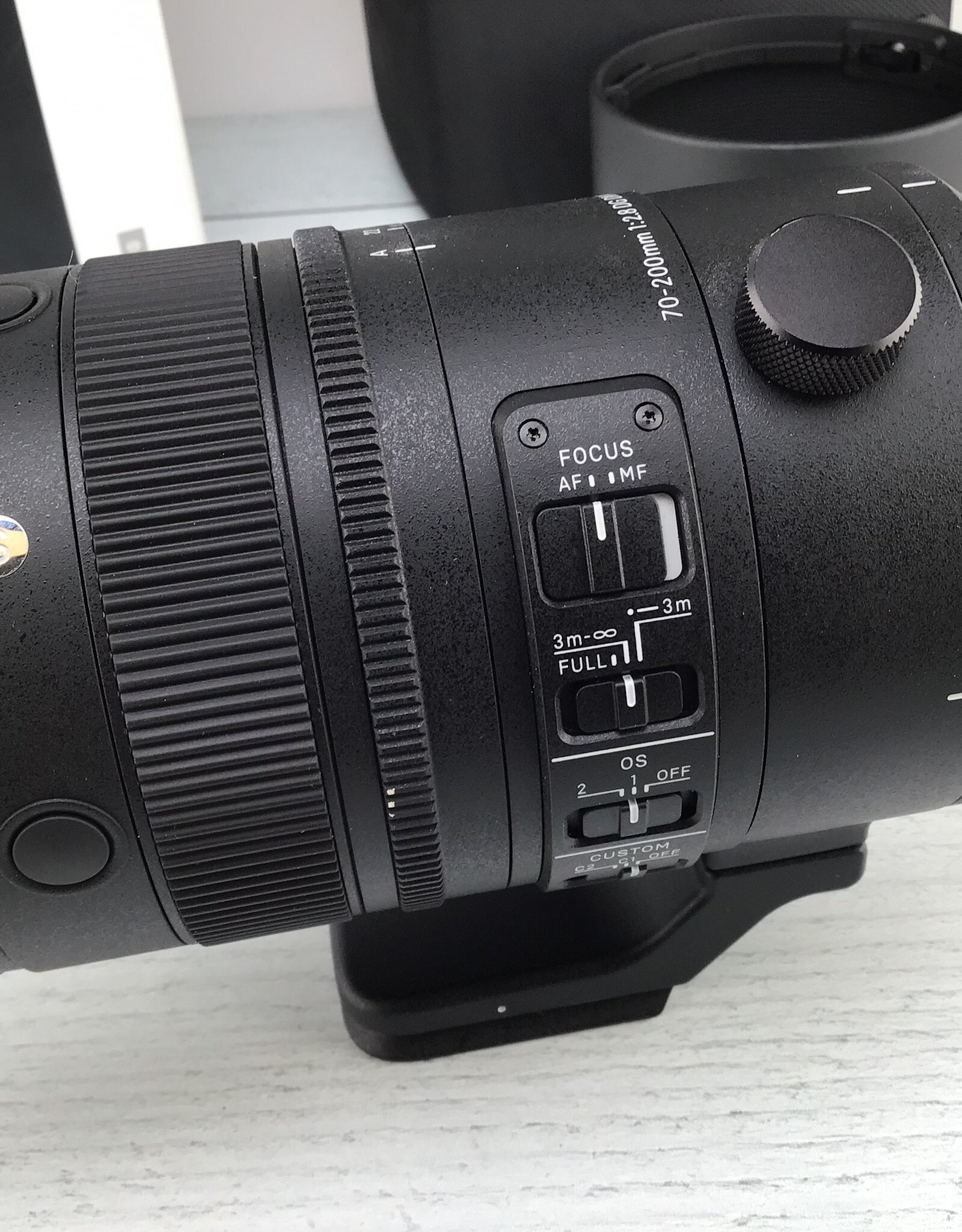 SONY Sigma 70-200mm f2.8 DG DN OS Sports Lens for Sony in Box Used Good