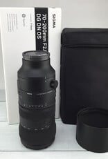 SONY Sigma 70-200mm f2.8 DG DN OS Sports Lens for Sony in Box Used Good