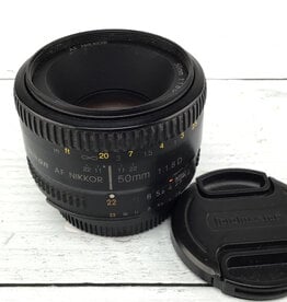 NIKON Nikon AF Nikkor 50mm f1.8 D Lens Used Fair