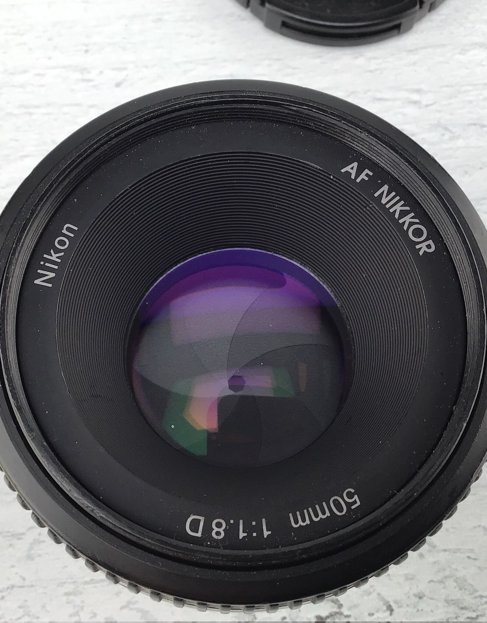 NIKON Nikon AF Nikkor 50mm f1.8 D Lens Used Fair