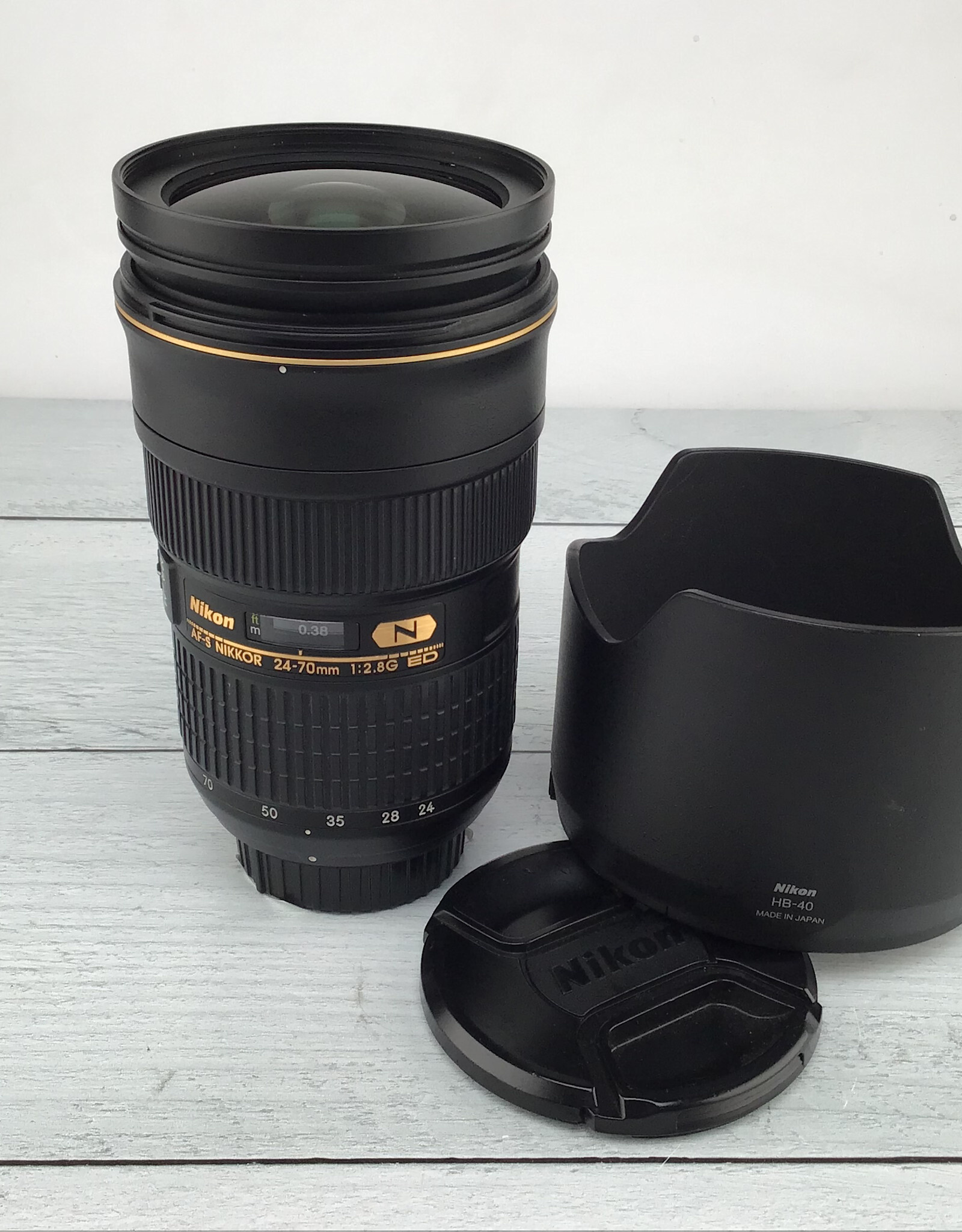 NIKON Nikon AF-S Nikkor 24-70mm f2.8 G ED N Lens Used Good