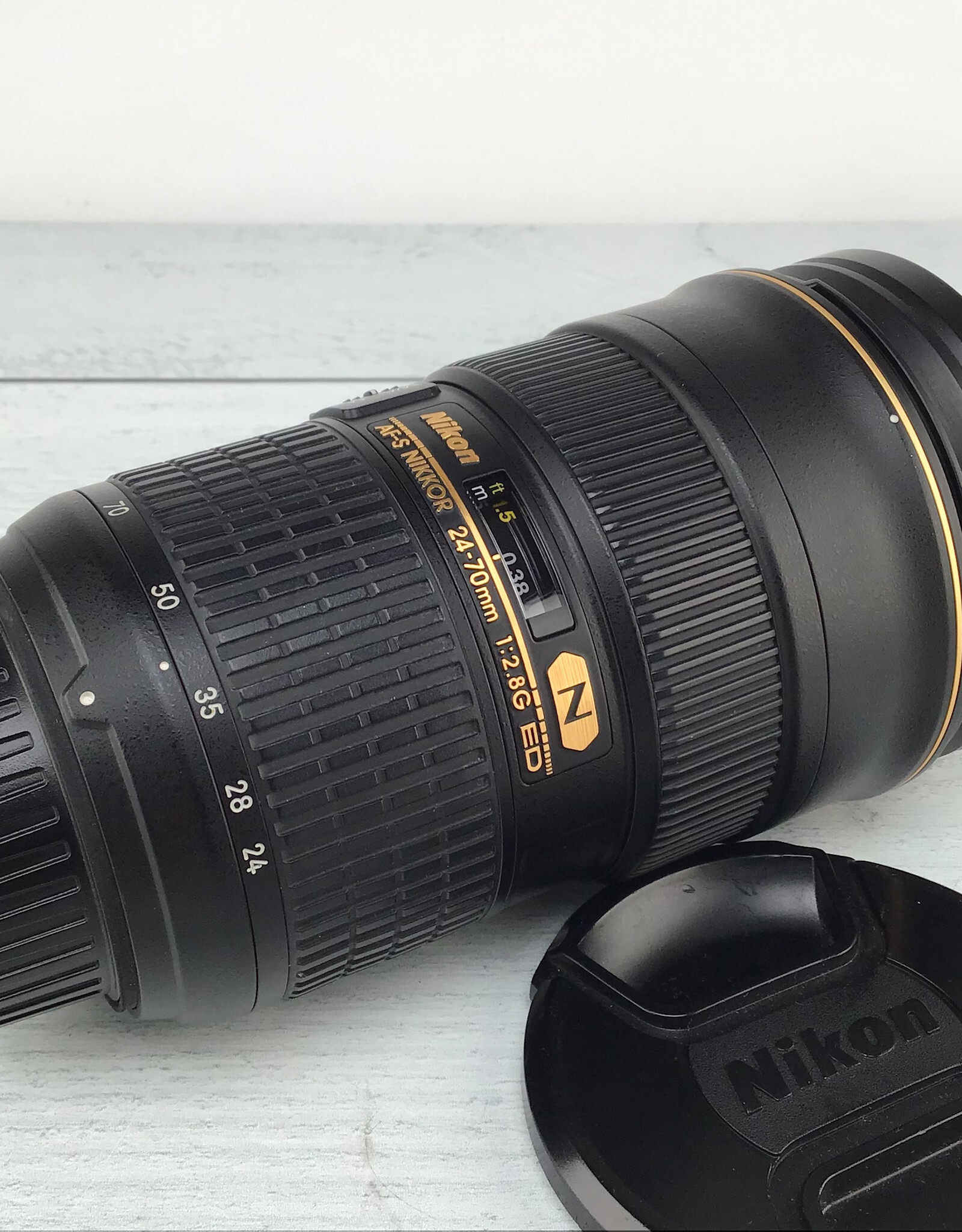 NIKON Nikon AF-S Nikkor 24-70mm f2.8 G ED N Lens Used Good
