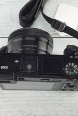 SONY Sony a6000 Camera w/ 16-50mm PZ Used Fair