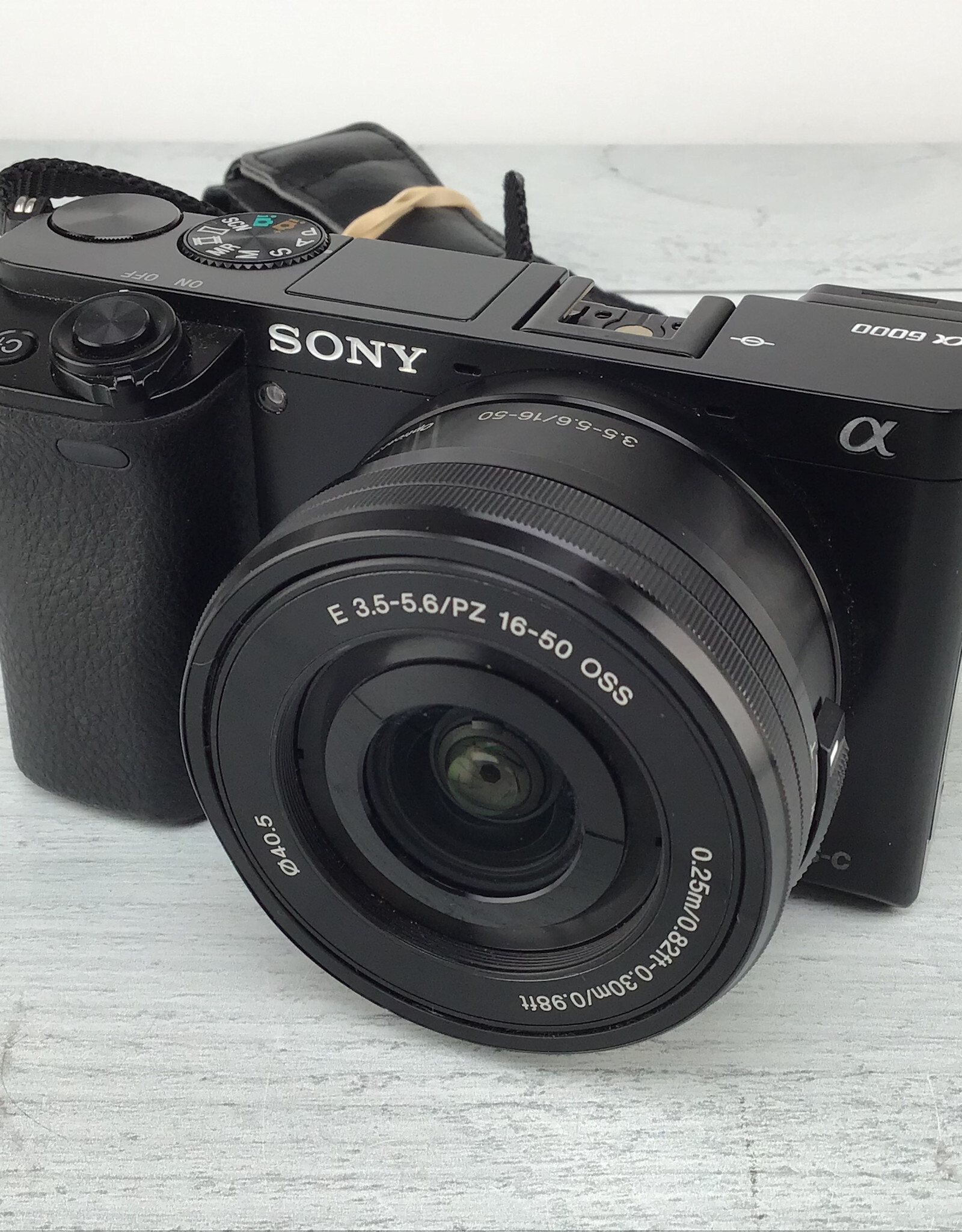 SONY Sony a6000 Camera w/ 16-50mm PZ Used Fair