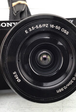 SONY Sony a6000 Camera w/ 16-50mm PZ Used Fair