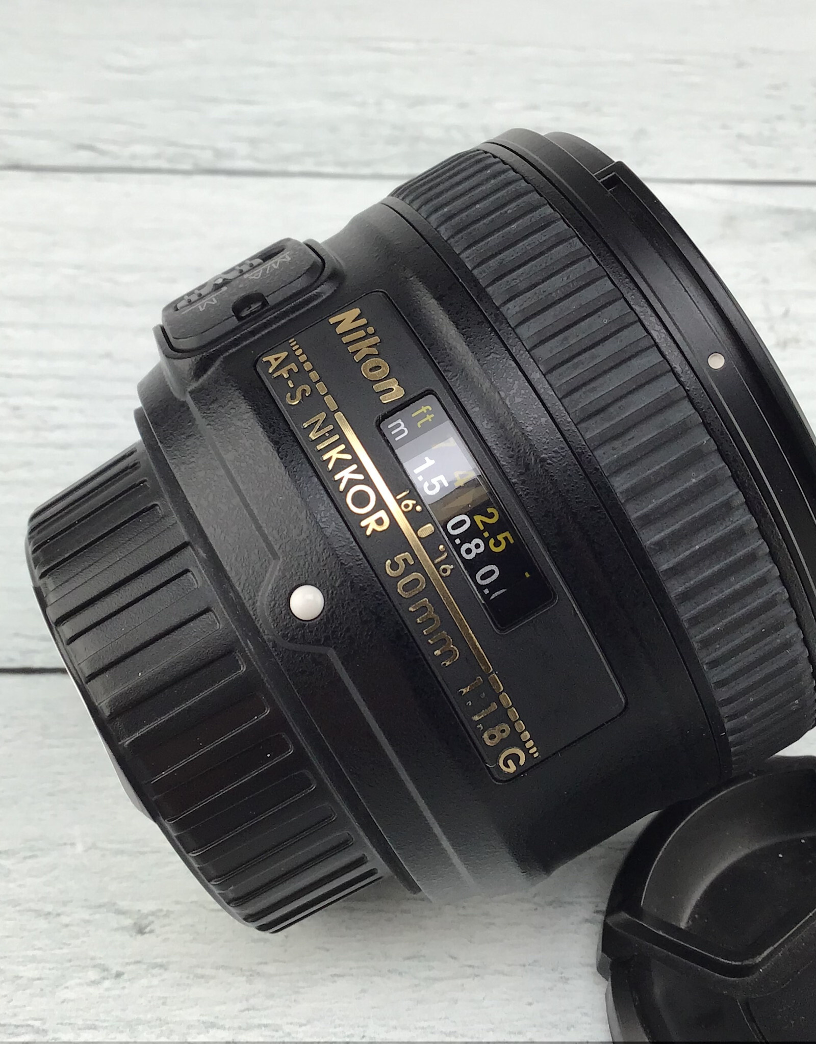 NIKON Nikon AF-S Nikkor 50mm f1.8G Lens Used Good