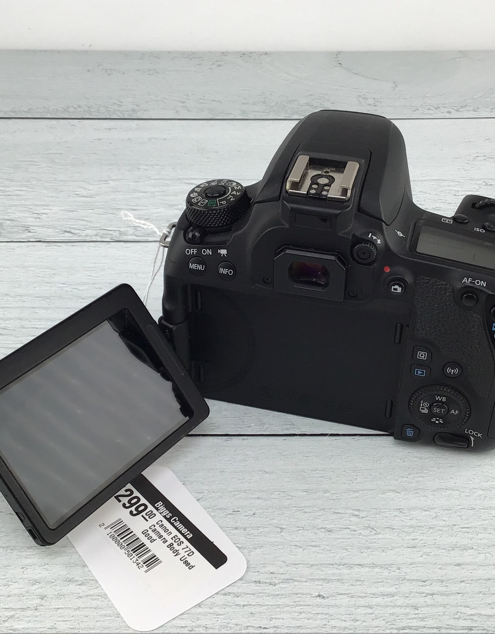 CANON Canon EOS 77D Camera Body Used Good