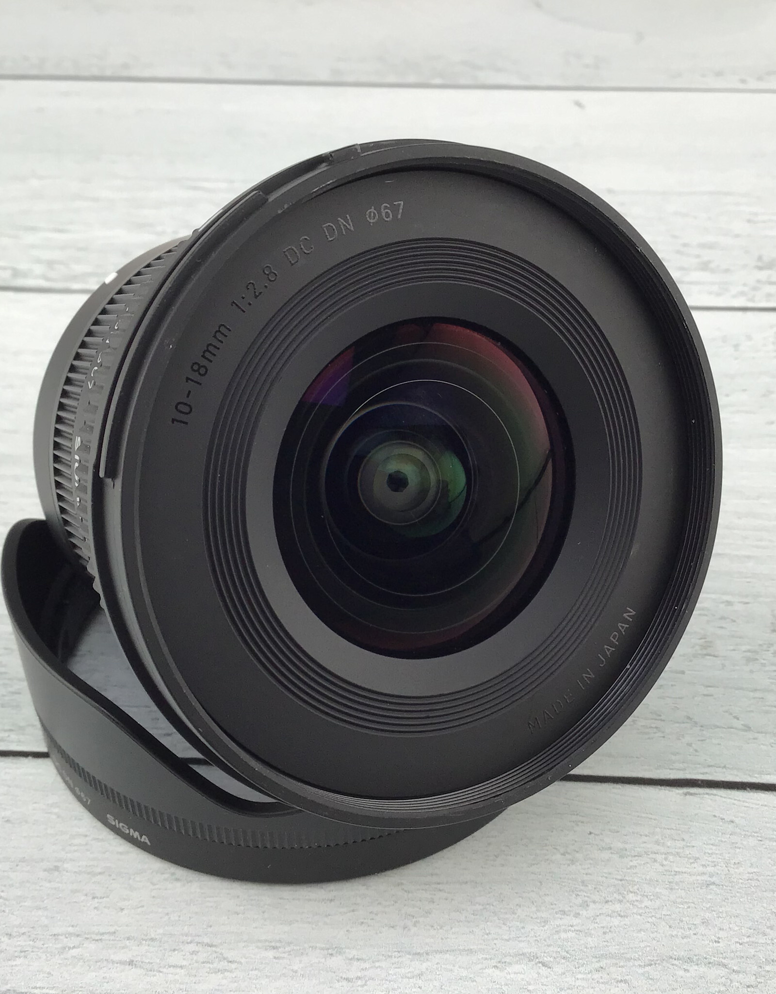 FUJI Sigma 10-18mm f2.8 DC DN Lens for Fuji Used Good