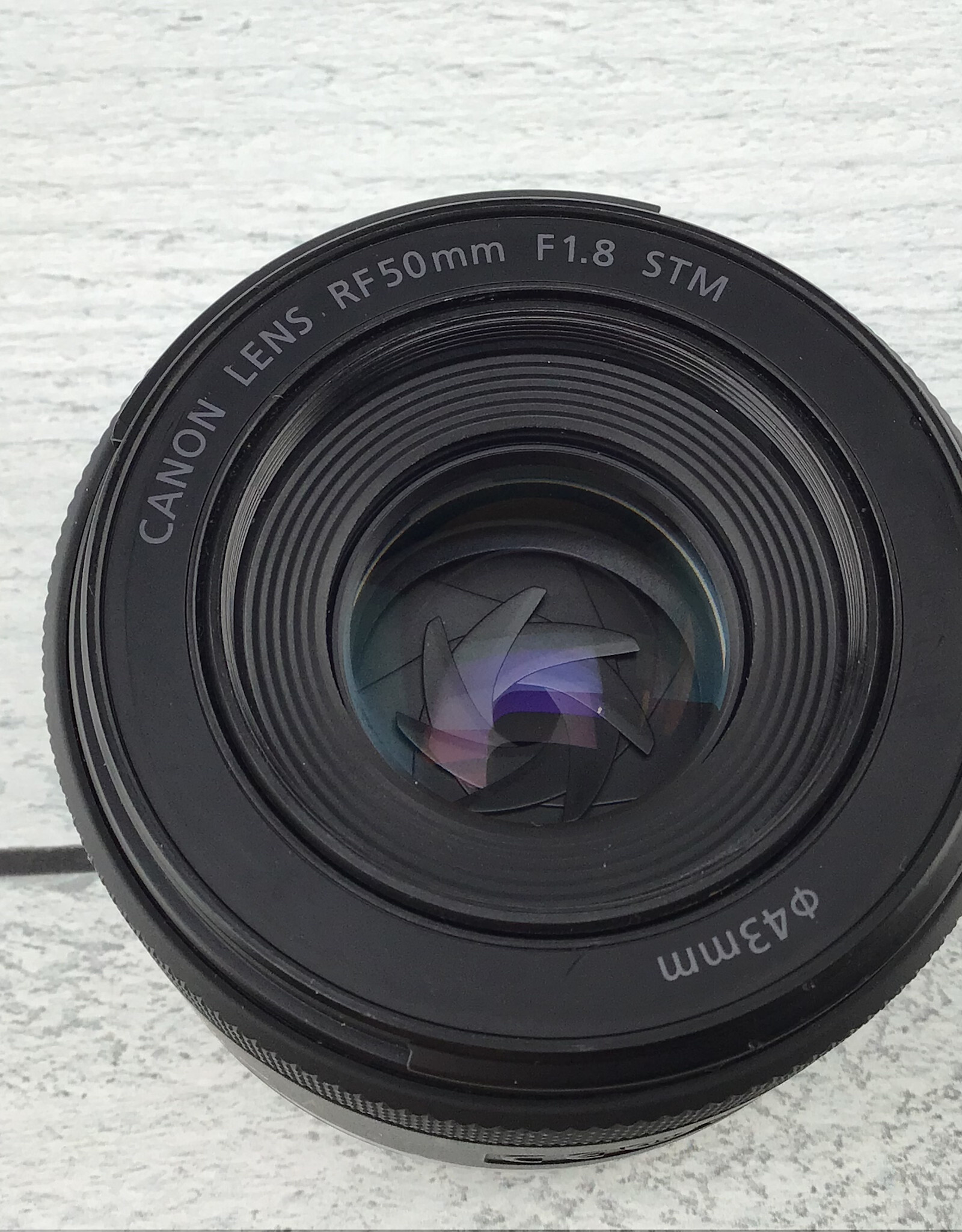 CANON Canon RF 50mm f1.8 STM Lens Used Good