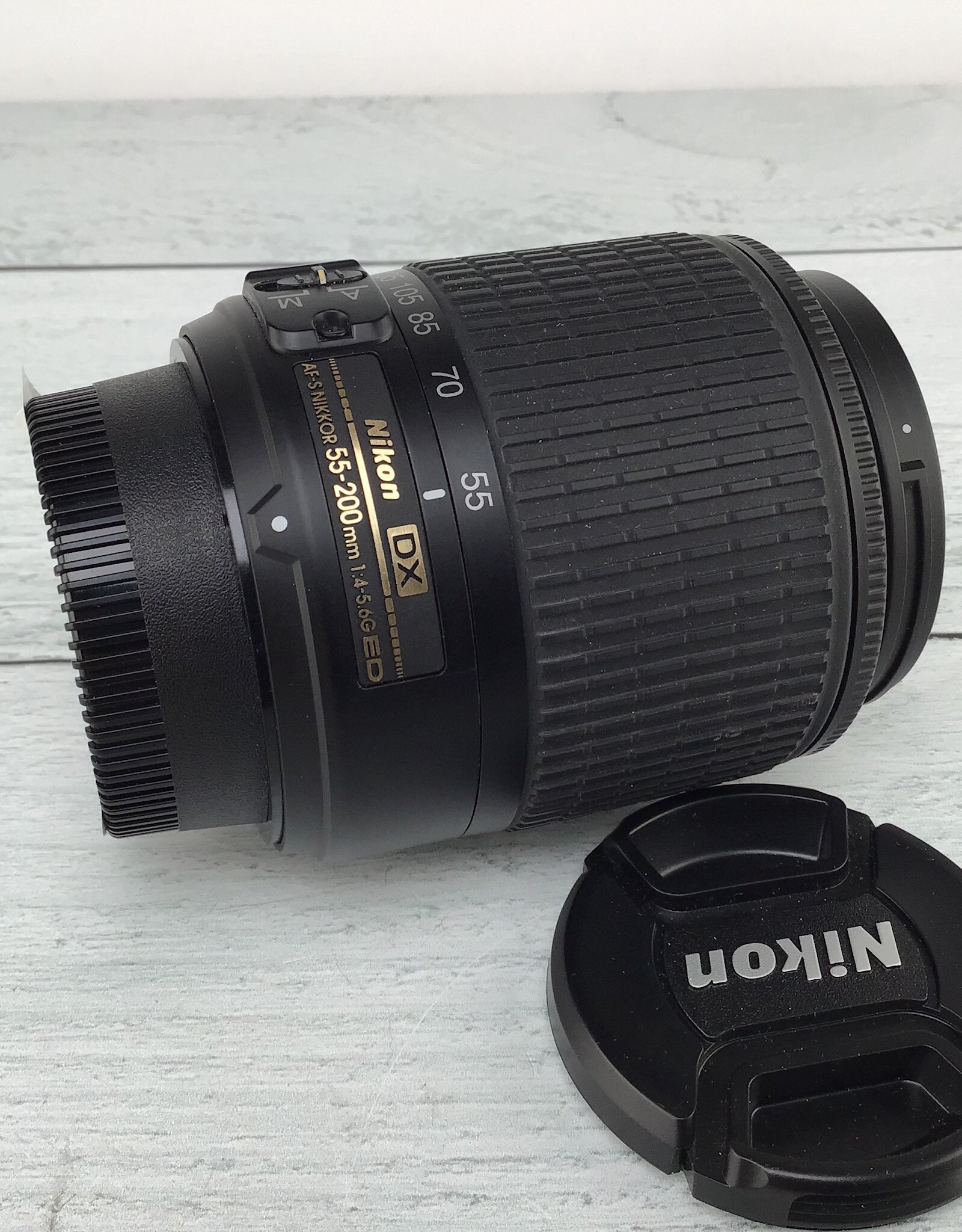 NIKON Nikon 55-200mm F4.5-5.6 DX lens Used Good