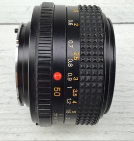 Minolta Minolta MD 50mm f2 Lens USed Good