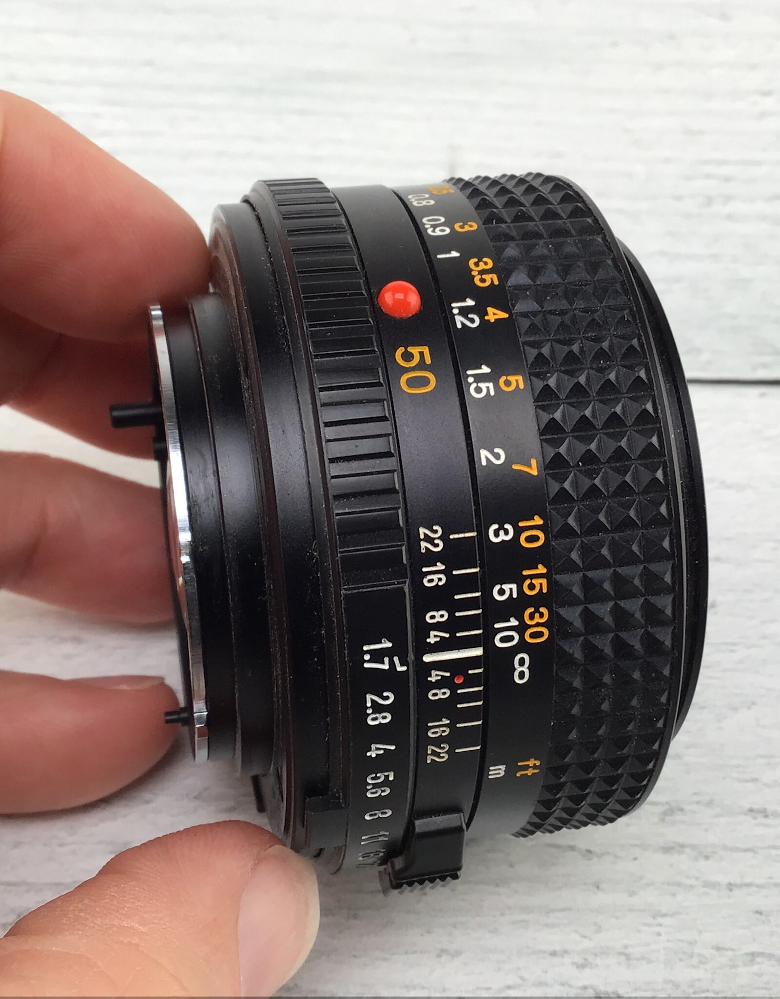 Minolta Minolta MD 50mm f1.7 Lens No Caps Used Good