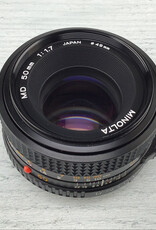 Minolta Minolta MD 50mm f1.7 Lens No Caps Used Good