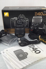 NIKON Nikon D40 Camera w/ 18-55mm II Lens in Box Used Good