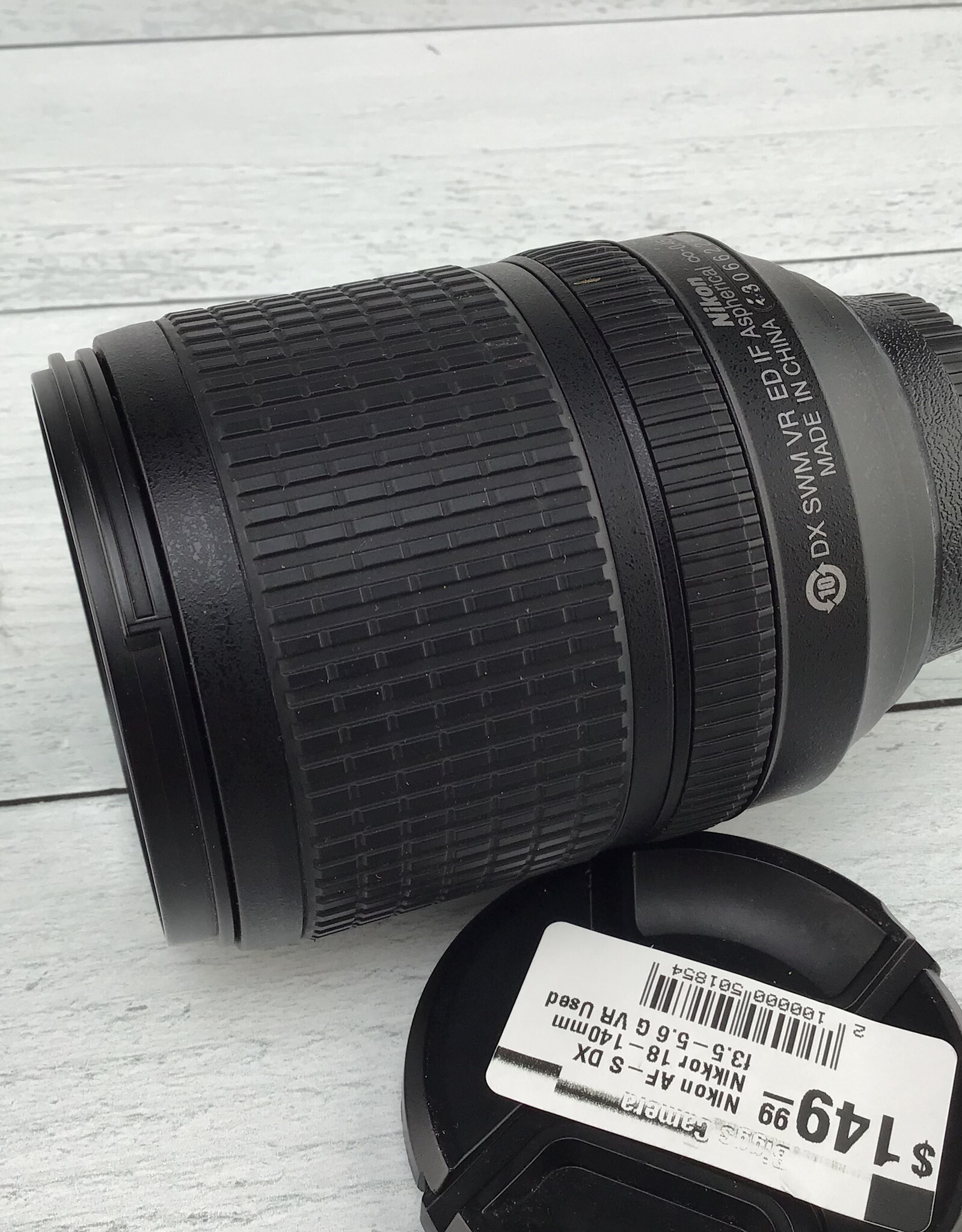 NIKON Nikon AF-S DX Nikkor 18-140mm f3.5-5.6 G VR Used Good