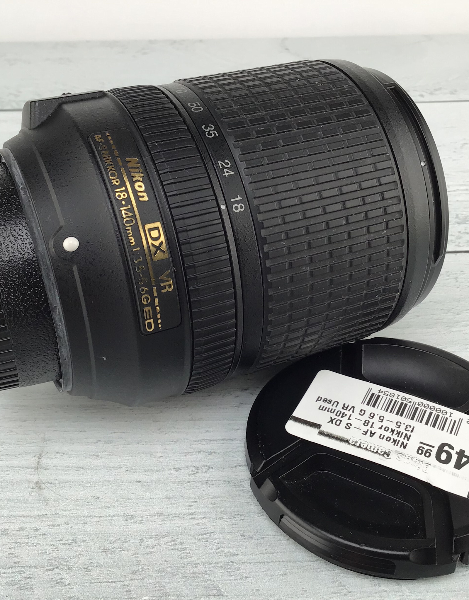 NIKON Nikon AF-S DX Nikkor 18-140mm f3.5-5.6 G VR Used Good