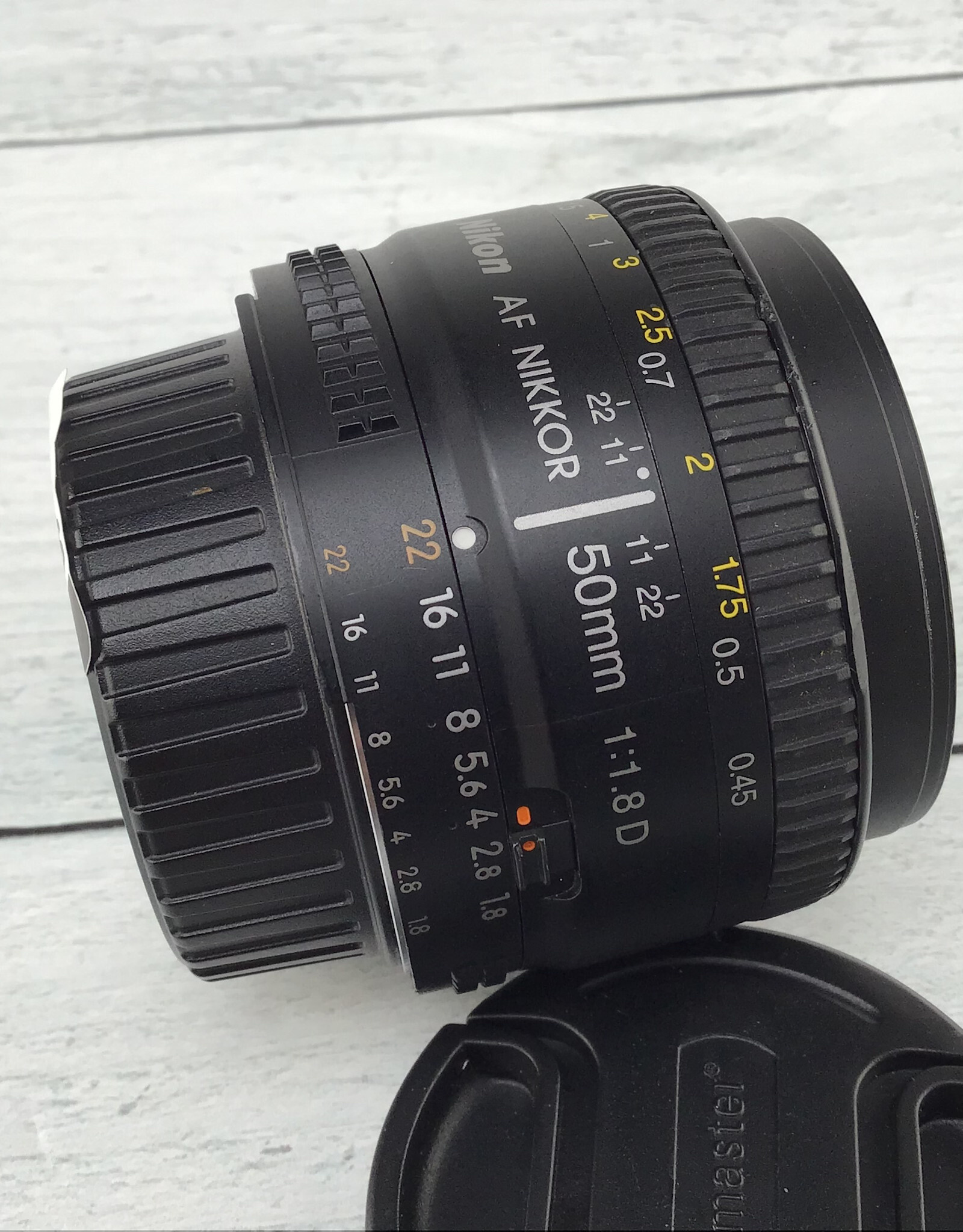 NIKON Nikon AF Nikkor 50mm f1.8 D Lens Used Good