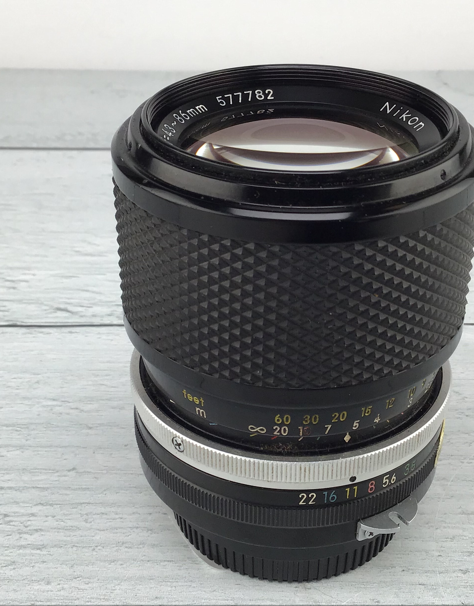 NIKON Nikon Zoom Nikkor 43-86mm f3.5 Non AI Lens Used Good