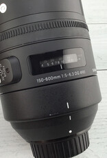 NIKON Sigma Contemporary 150-600mm f5-6.3 DG Lens for Nikon Used Good