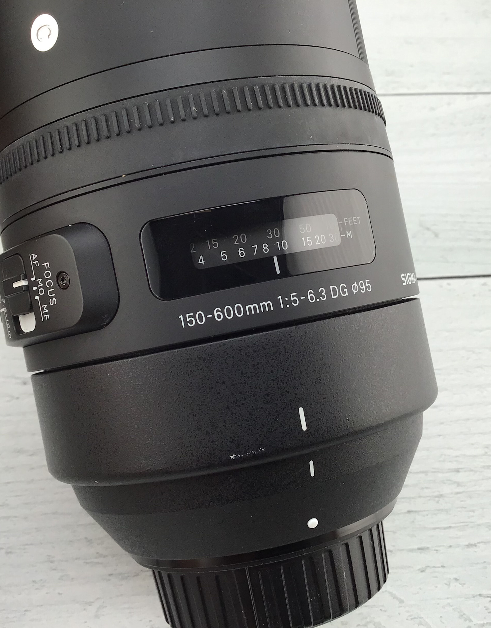 NIKON Sigma Contemporary 150-600mm f5-6.3 DG Lens for Nikon Used Good