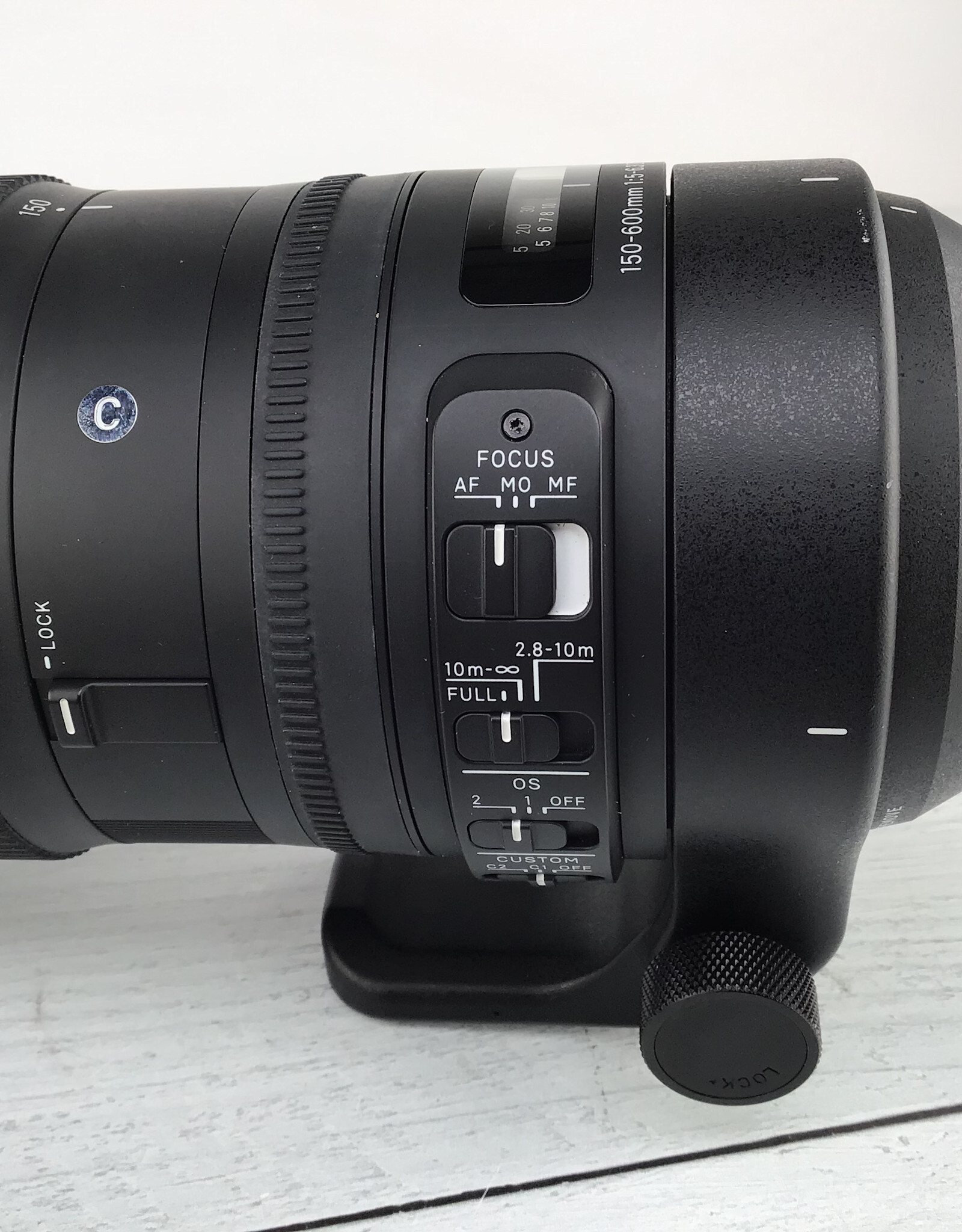 NIKON Sigma Contemporary 150-600mm f5-6.3 DG Lens for Nikon Used Good